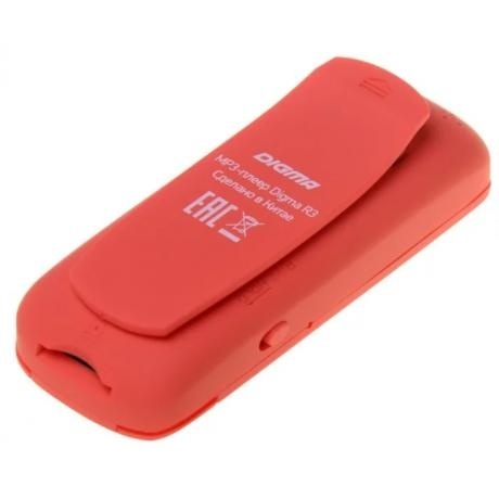 Цифровой плеер Digma R3 8Gb Red - фото 2