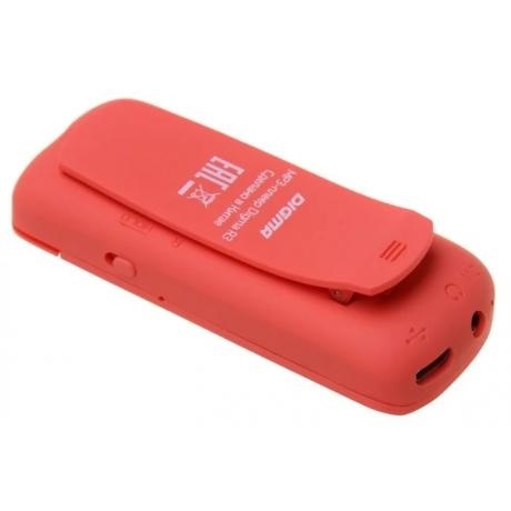 Цифровой плеер Digma R3 8Gb Red - фото 4