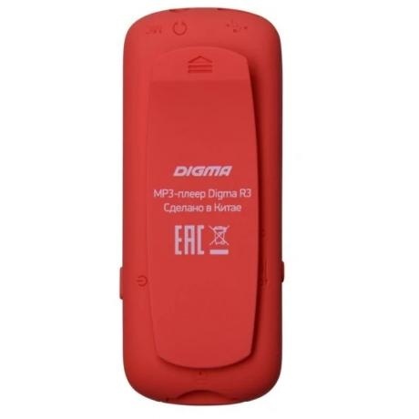 Цифровой плеер Digma R3 8Gb Red - фото 8