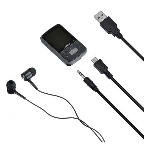 Цифровой плеер Digma Z4 16GB Black - фото 7