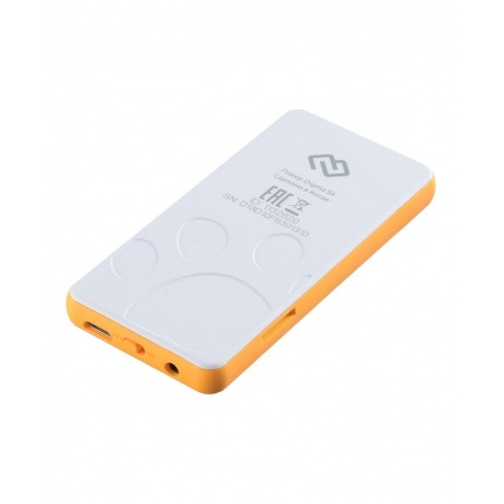 Цифровой плеер Digma S4 8Gb White-Orange - фото 3