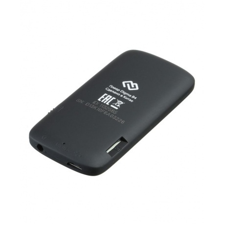 Цифровой плеер Digma B4 8Gb Black - фото 3