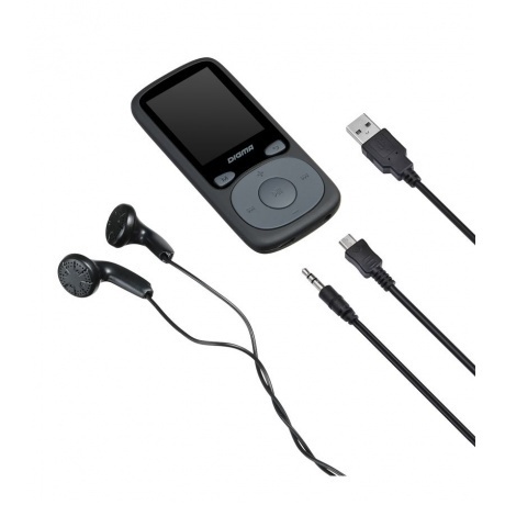 Цифровой плеер Digma B4 8Gb Black - фото 6