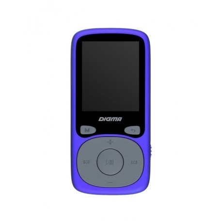 Цифровой плеер Digma B4 8Gb Blue - фото 2