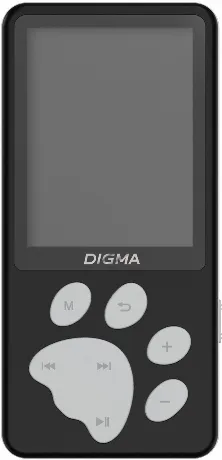 Цифровой плеер Digma S5 8Gb Black-Grey