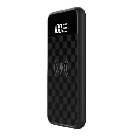 Внешний аккумулятор Devia JU Wireless Power Bank Black - фото 1
