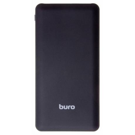 Мобильный аккумулятор Buro RA-10000SM Li-Pol 10000mAh 3A+1.5A черный 2xUSB - фото 2
