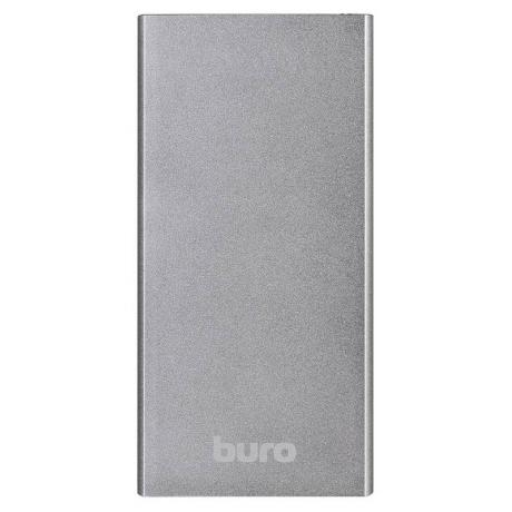 Мобильный аккумулятор Buro RA-12000-AL Li-Pol 12000mAh 2.1A+1A серебристый 2xUSB - фото 2