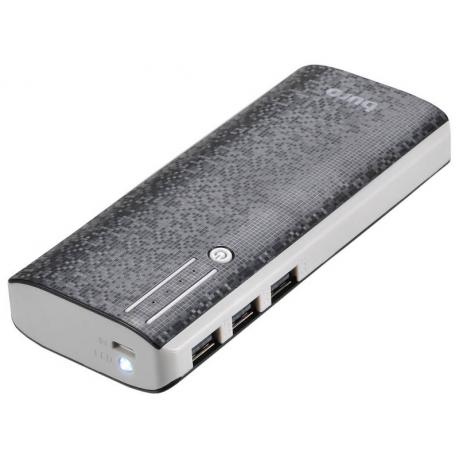 Мобильный аккумулятор Buro RC-10000 Li-Ion 10000mAh 2.1A черный/серый 3xUSB - фото 6