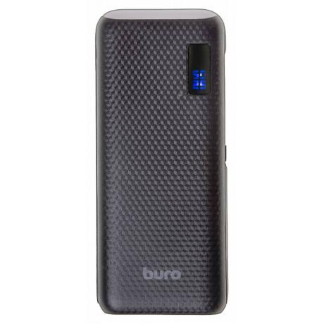 Мобильный аккумулятор Buro RC-12750B Li-Ion 12750mAh 1A+1A черный 2xUSB - фото 2