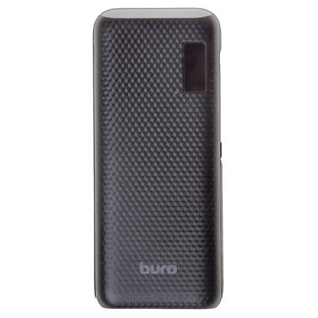 Мобильный аккумулятор Buro RC-12750B Li-Ion 12750mAh 1A+1A черный 2xUSB - фото 3