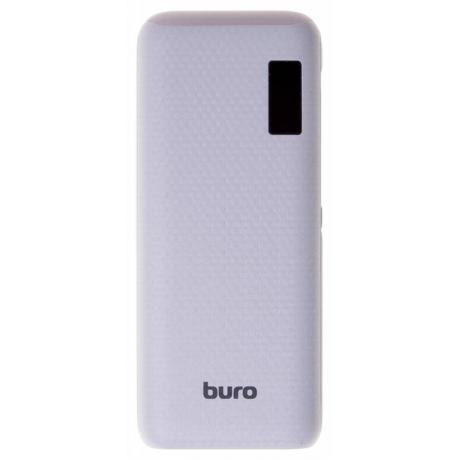 Мобильный аккумулятор Buro RC-12750W Li-Ion 12750mAh 1A+1A белый 2xUSB - фото 3
