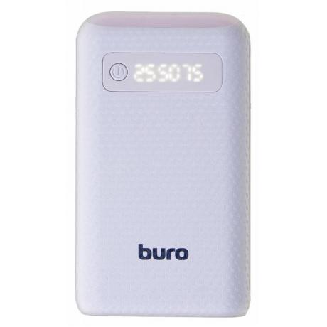 Мобильный аккумулятор Buro RC-7500A-W Li-Ion 7500mAh 1A+1A белый 2xUSB - фото 2