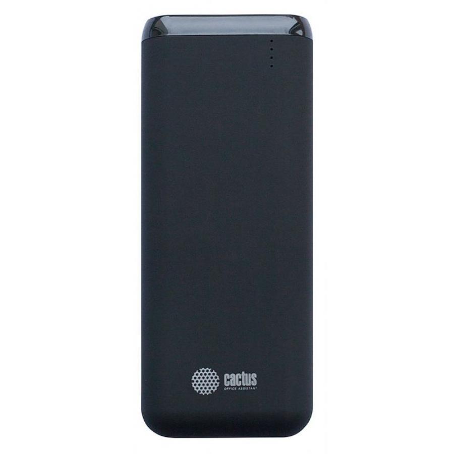 Мобильный аккумулятор Cactus CS-PBHTST-15600 Li-Ion 15600mAh 2.4A+2.4A черный 2xUSB