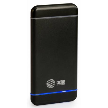 Мобильный аккумулятор Cactus CS-PBMS028-5000SG Li-Pol 5000mAh 2.1A графит 1xUSB - фото 1