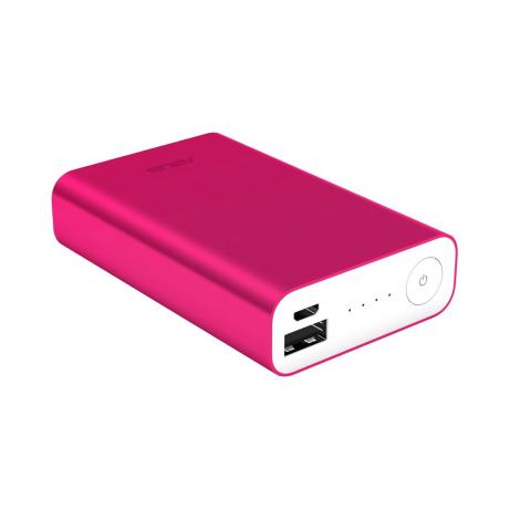 Мобильный аккумулятор Asus ZenPower ABTU005 Li-Ion 10050mAh 2.4A розовый 1xUSB - фото 1
