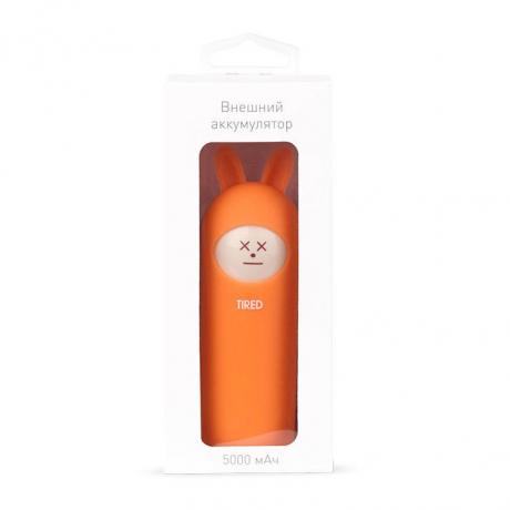 Внешний аккумулятор Rombica NEO Rabbit Tired оранжевый - фото 3