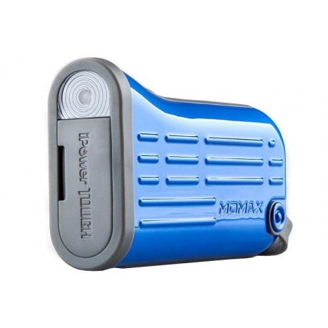 Внешний аккумулятор Momax iPower Tough 6000 mAh Синий - фото 1