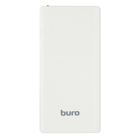 Внешний аккумулятор Buro RCL-10000-WG Li-Pol 10000mAh 2.1A белый/серый - фото 2