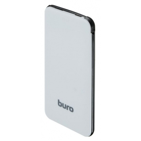 Внешний аккумулятор Buro RCL-5000-BW Li-Pol 5000mAh 1A черный/белый - фото 1