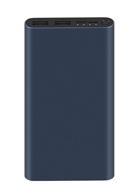 Внешний аккумулятор Xiaomi Mi Power Bank 3 10000mAh 2USB Black (PLM13ZM)