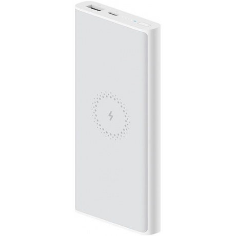 Внешний аккумулятор Xiaomi Mi Power Bank Wireless Youth Edition 10000mAh White - фото 2