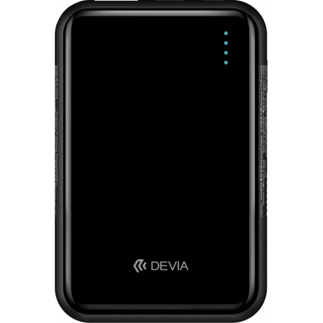 Внешний аккумулятор Devia Kintone Series Mini Wireless Power Bank 10000mah - Black - фото 3