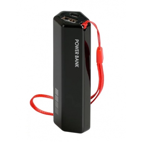 Внешний аккумулятор InterStep PB30001U универсальный 3000mAh Black Red - фото 1