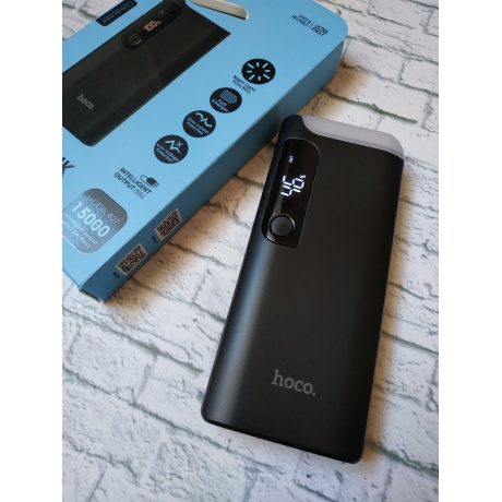Внешний аккумулятор Hoco B27-15000 Black - фото 7