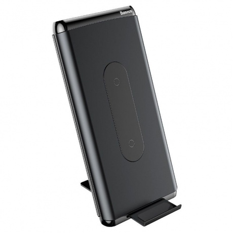 Внешний аккумулятор Baseus Wireless Charger 10000mAh (WXHSD-D01) Black - фото 1