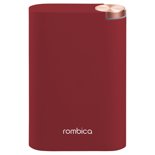 Внешний аккумулятор Rombica NEO Alfa Cherry 8 000 мАч Soft-touch бордовый - фото 1