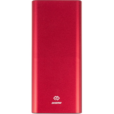 Внешний аккумулятор Digma Power Delivery DGT-20000 20000mAh красный - фото 1