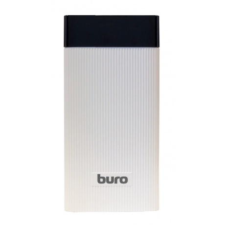 Внешний аккумулятор Buro RLP-12000-W Li-Pol 12000mAh 2.1A+2.1A белый 2xUSB - фото 2