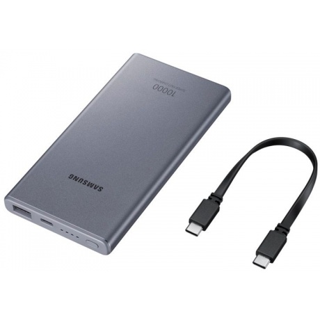 Внешний аккумулятор Samsung EB-P3300 Li-Ion 10000mAh 3A+2A темно-серый 1xUSB - фото 4