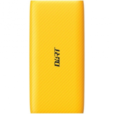 Внешний аккумулятор realme 30W Dart Charge 10000 mAh (желтый) - фото 4