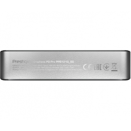 Внешний аккумулятор Prestigio Graphene PD Pro 20000mAh (PPB121G_SG) - фото 5
