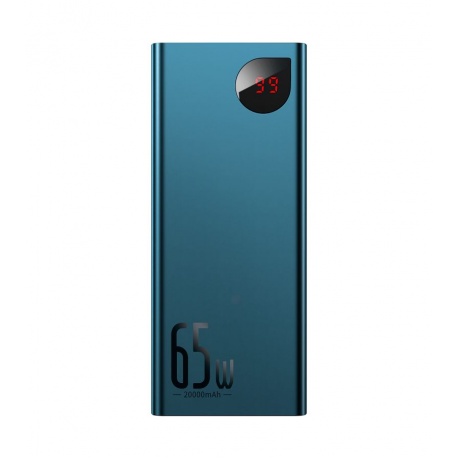 Внешний аккумулятор Baseus Power Bank Adaman Metal Digital Display 20000mAh 65W Blue PPIMDA-D03 - фото 1