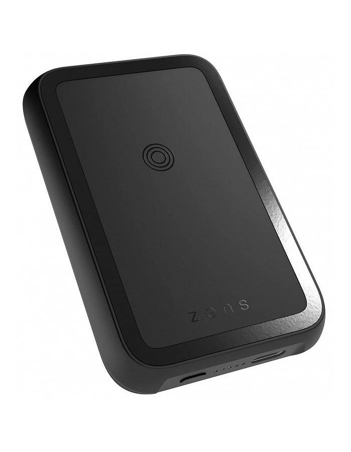 Внешний аккумулятор ZENS Magnet 4000 mAh черный повербанк 10000 mah для телефона aйфона iphone android windows зарядное устройство powerbank внешний аккумулятор