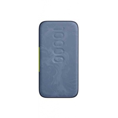 Внешний аккумулятор InfinityLab InstantGo 10000 Wireless Qi, 30W синий - фото 2