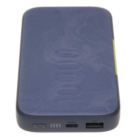 Внешний аккумулятор InfinityLab InstantGo 10000 Wireless Qi, 30W синий - фото 7