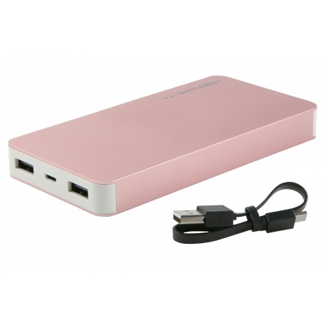 Внешний аккумулятор Red Line T2 (8000 mAh), розовый - фото 3