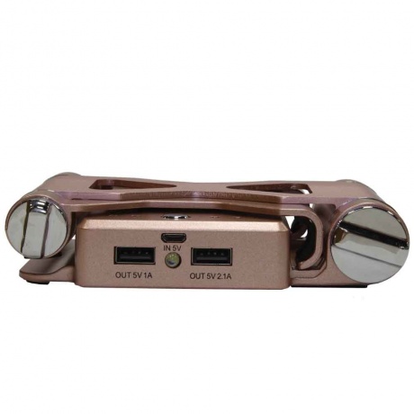 Внешний аккумулятор Iconik PBBS-TRF-RG 5200 mAh, розовый - фото 5