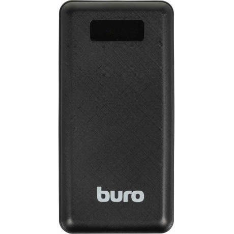 

Внешний аккумулятор Buro BPF30D 30000mAh 3A QC PD 22.5W 2xUSB черный (BPF30D22PBK)