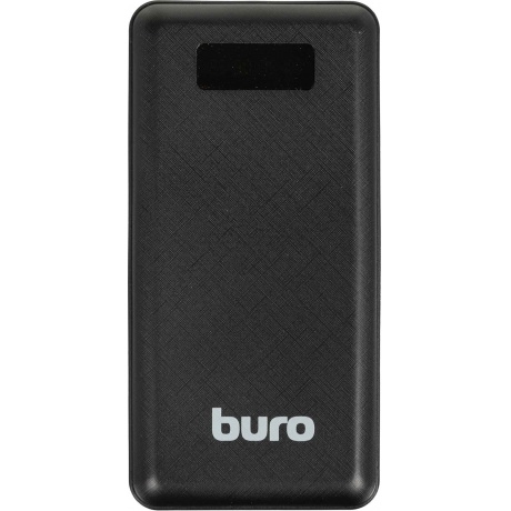 Внешний аккумулятор Buro BPF30D 30000mAh 3A QC PD 22.5W 2xUSB черный (BPF30D22PBK) - фото 1
