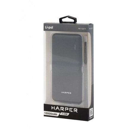 Внешний аккумулятор Harper PB-10011 black (H00002051) - фото 8