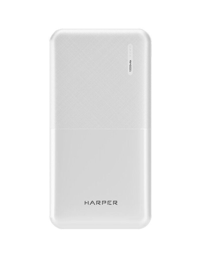 Внешний аккумулятор Harper PB-10011 white (H00002802) аккумулятор stonering 2930 мач сменный аккумулятор для мобильного телефона crosscall odyssey