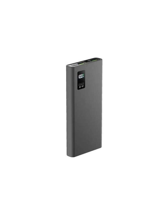 Внешний аккумулятор OLMIO QR-10, 10000mAh, space-gray, цвет темно-синий