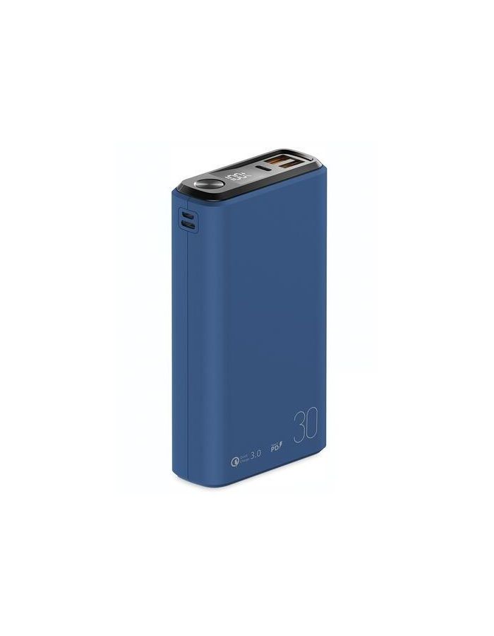 Внешний аккумулятор OLMIO QS-30, 30000mAh, midnight, цвет синий