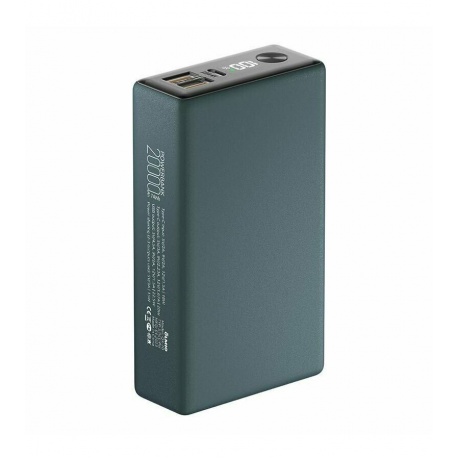 Внешний аккумулятор OLMIO QX-20, 20000mAh, graphite - фото 1