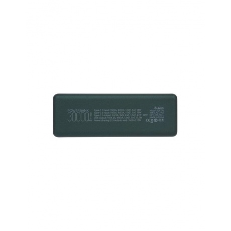 Внешний аккумулятор OLMIO QX-30, 30000mAh, graphite - фото 7